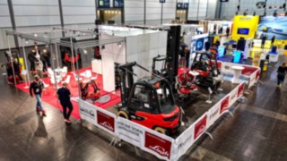 Linde Messestand GGS Leipziger Messe